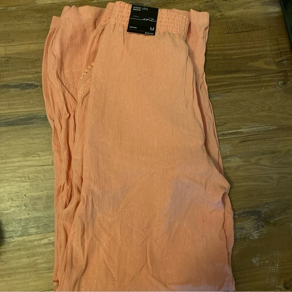 INC International Concepts Women Patch Pocket Pull On wide Leg pants sz M - Picture 2 of 2